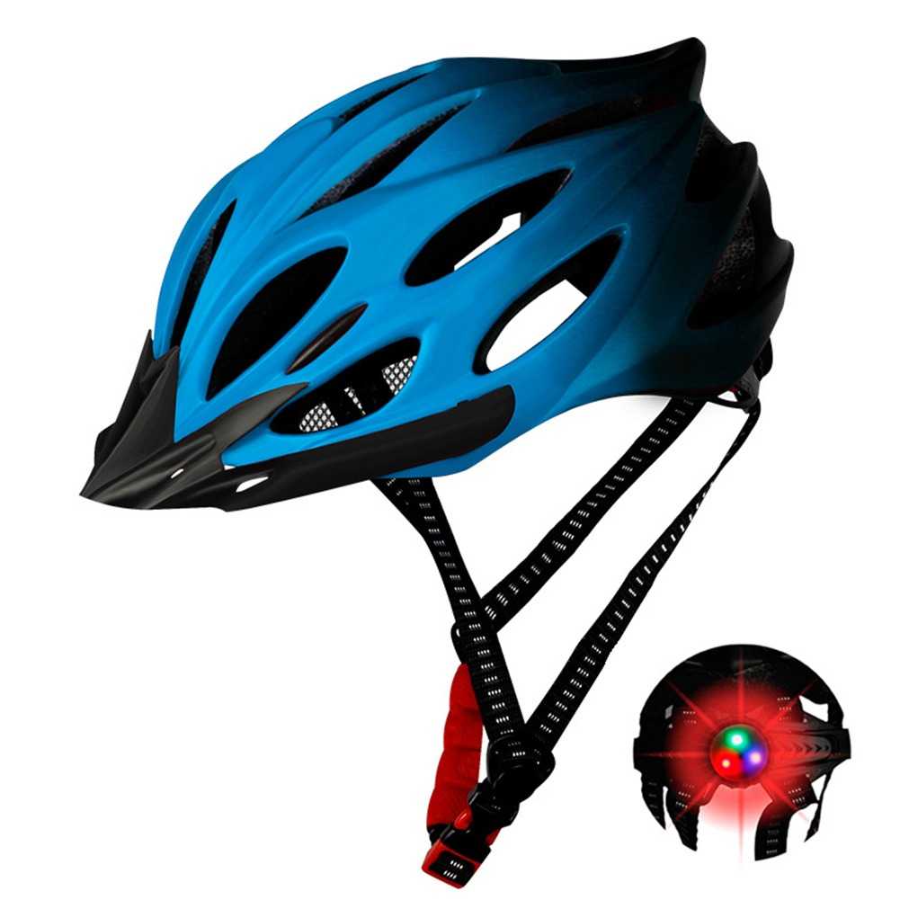 BIKEBOY Helm Sepeda Scooter Bicycle Helmet Breathable with Tail Light - BK-168