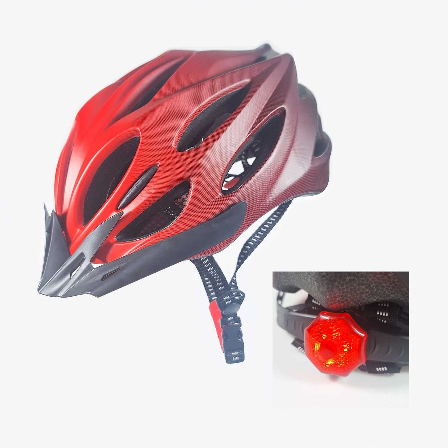BIKEBOY Helm Sepeda Scooter Bicycle Helmet with Tail Light - BK-168