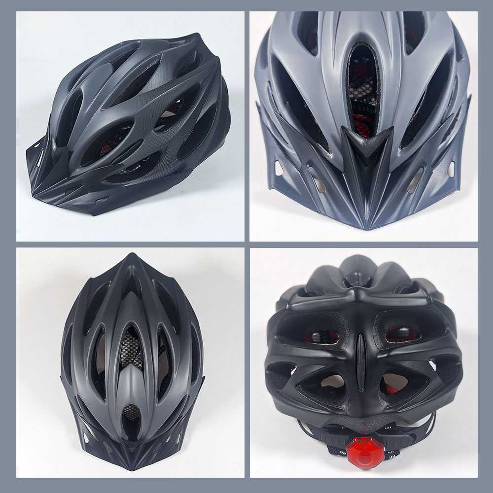 BIKEBOY Helm Sepeda Scooter Bicycle Helmet with Tail Light - BK-168