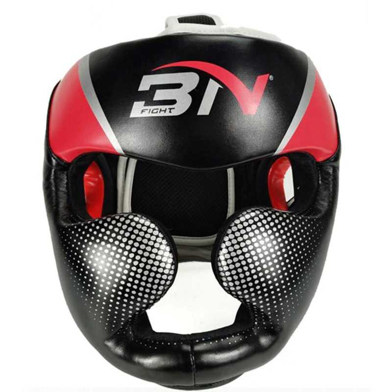 BNPRO Helm Tinju Muay Thai MMA Pelindung Kepala Size XL - BNHG-01