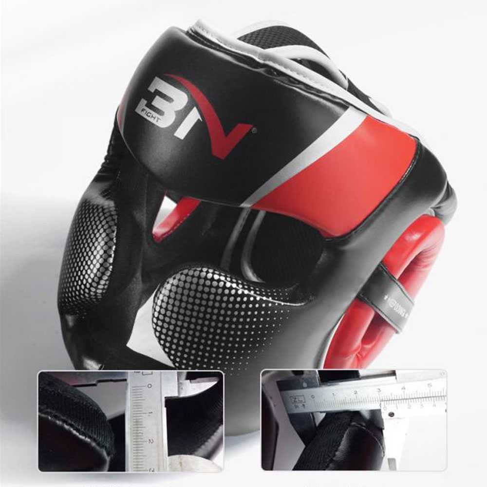 BNPRO Helm Tinju Muay Thai MMA Pelindung Kepala Size XL - BNHG-01
