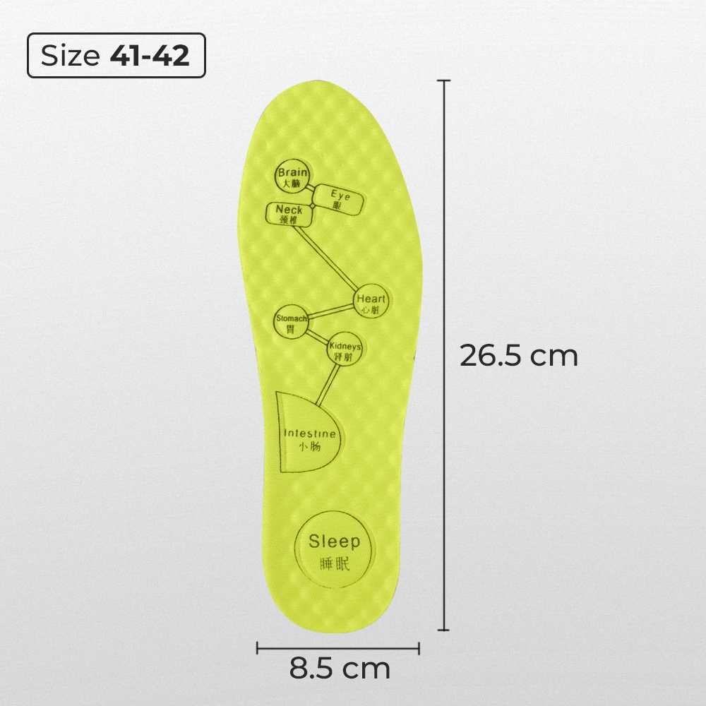 BOOST Insole Sepatu Alas Kaki Orthopedic Breathable - SX001