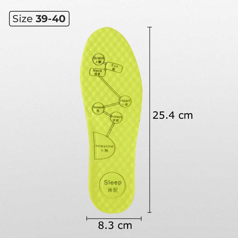 BOOST Insole Sepatu Alas Kaki Orthopedic Breathable - SX001