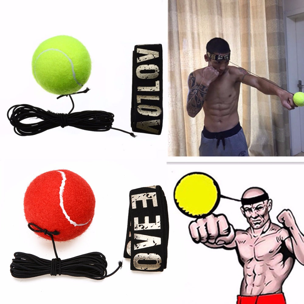 Boxing Reflex Ball Training Love with Headband - HC408