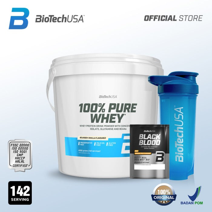 Biotech - 100% Pure Whey Protein 4000 gram - Coklat