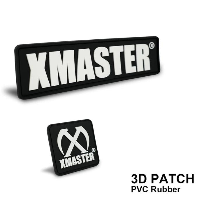 XMASTER Patch Rubber/PVC 3D sticker CrossFit NOBULL, Fitness Strength Gym Powerlifting ROGUE ELEIKO - Xmaster