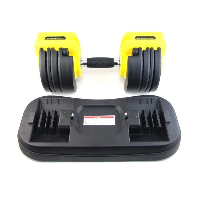 F215 DUMBBELL ADJUSTABLE TEZEWA-13,5KG Pegangan dumbbell -Alat Fitnes - Hitam