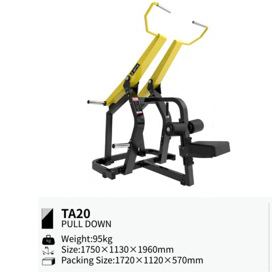BRTW FITNESS  Pull Down TA20/ Plate Loaded /Gym / Fitness