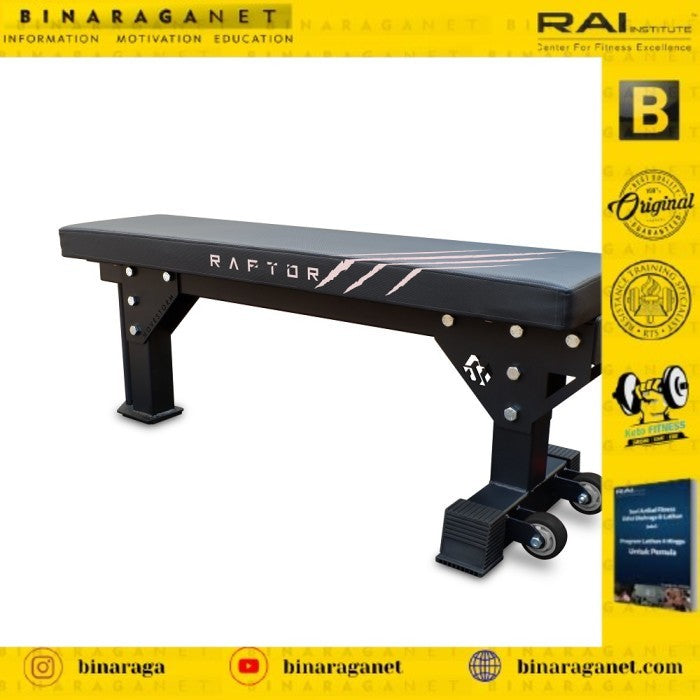 Movestorm® Raptor Flat Bench - White