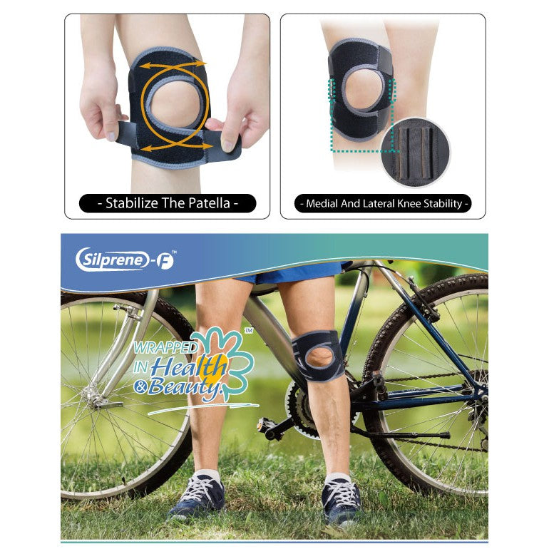Knee Stabilizer Bodyvine Power-Wrap Silicone