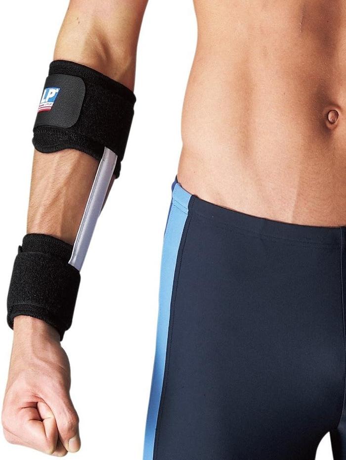 LP Support Elbow Splint LP-786R Black Untuk Tangan Kanan - S