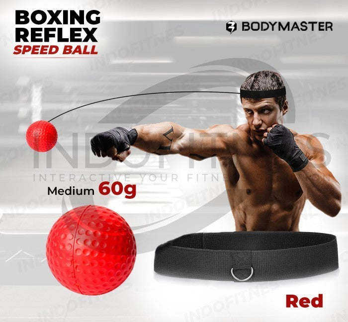 BODYMASTER Boxing Reflex Speed Ball BM-E050 Bola Latihan Tinju - GREEN 85GR EASY