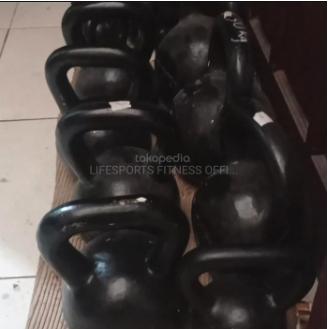 kettlebell 20 kg barbell fitness Kettlebell 20 kg full besi cor ketelbel ketlebell original