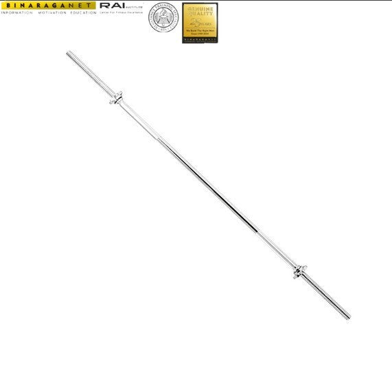 Kettler Solid Threaded Barbell Bar 60inch - 30mm 822-000