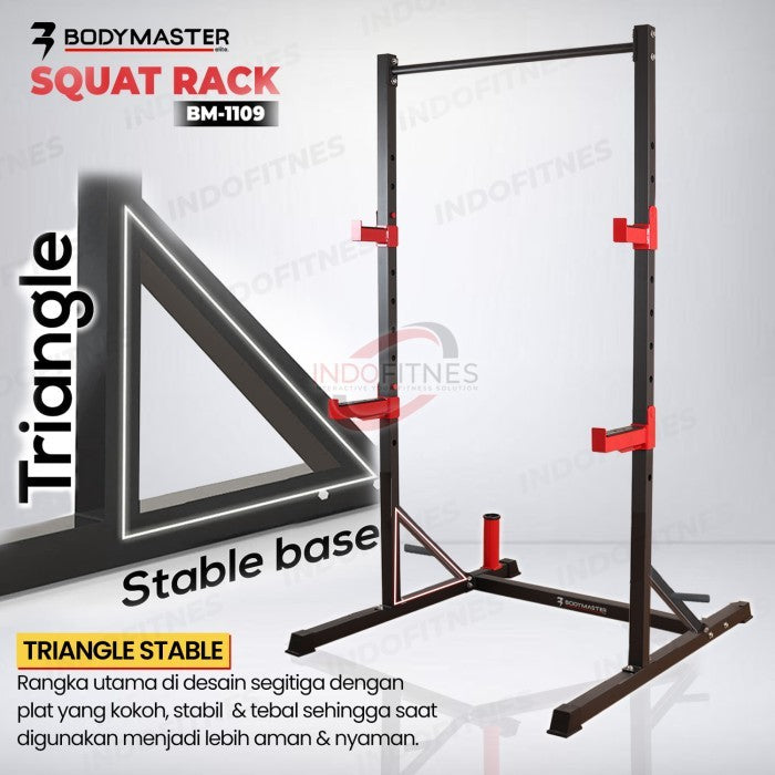 BODYMASTER Squat Rack BM-1109 Power Pull up bar Tower Bench Press - Squat Rack, TOPED