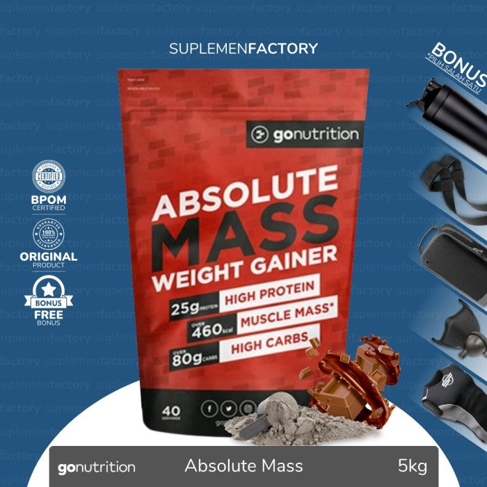 Go Nutrition Absolute Mass Weight Gainer 5 Kg GoNutrition