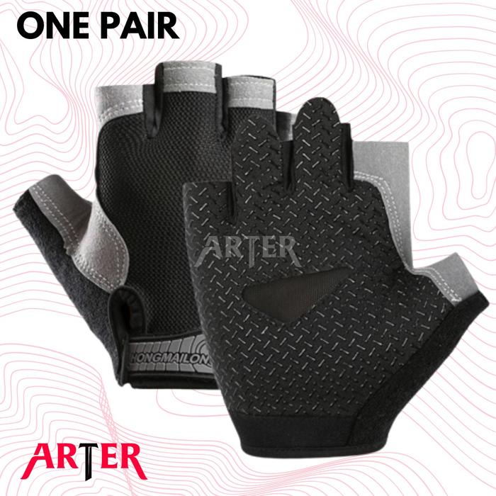 ARTER Gym Gloves Sarung Tangan Fitness Gym Weight Lifting Gloves - S