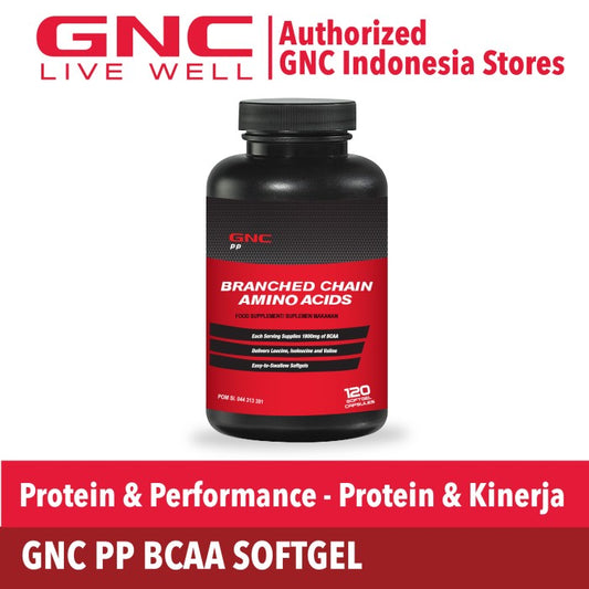 GNC Branched Chain Amino Acids - 120 kapsul lunak (677267)