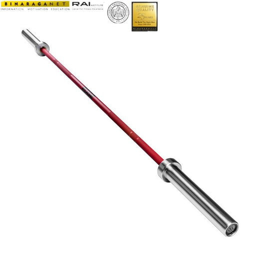 BINARAGANET EDGE Womens Bar RED Cerakote - Hard Chrome Sleeves