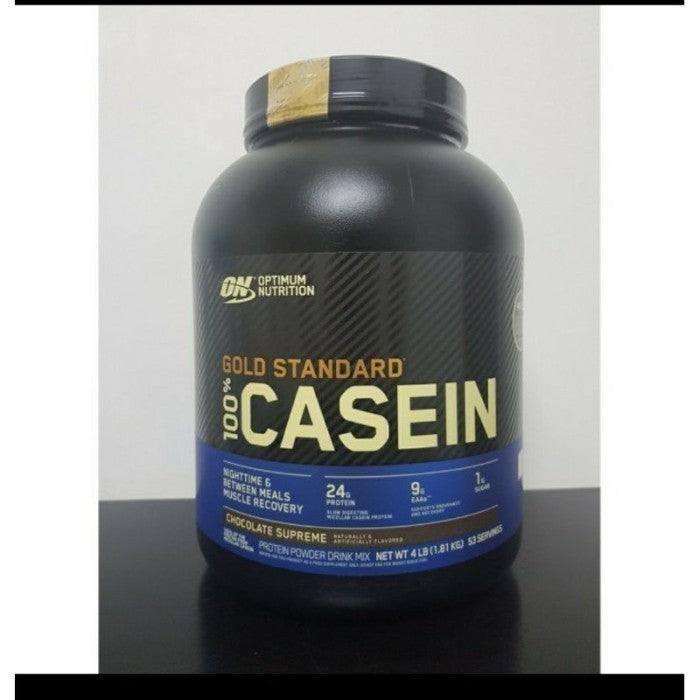 ON Casein 4 Lb (Protein Time Release) - Coklat, Bonus Shaker