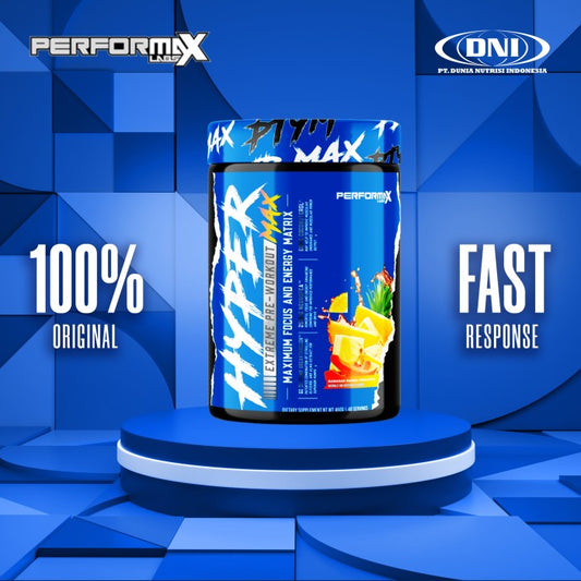 HYPERMAX 3-D PWO 440 GRAMS 40 SERVING - MANGO KIWI