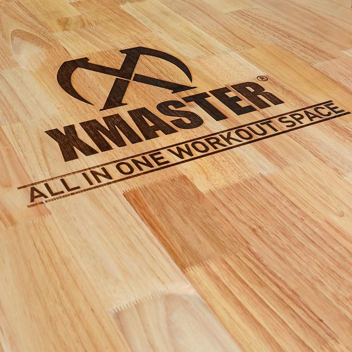 Xmaster Deadlift Platform Lantai Rubber Gym mat Tebal Kokoh PowerLifting Platform Fitness Heavy - Deadlift Platf