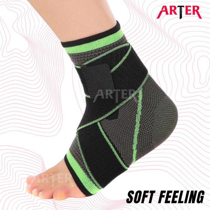 ARTER Ankle Support Ankle Brace Deker Pelindung Engkel Kaki Wrap Strap - M