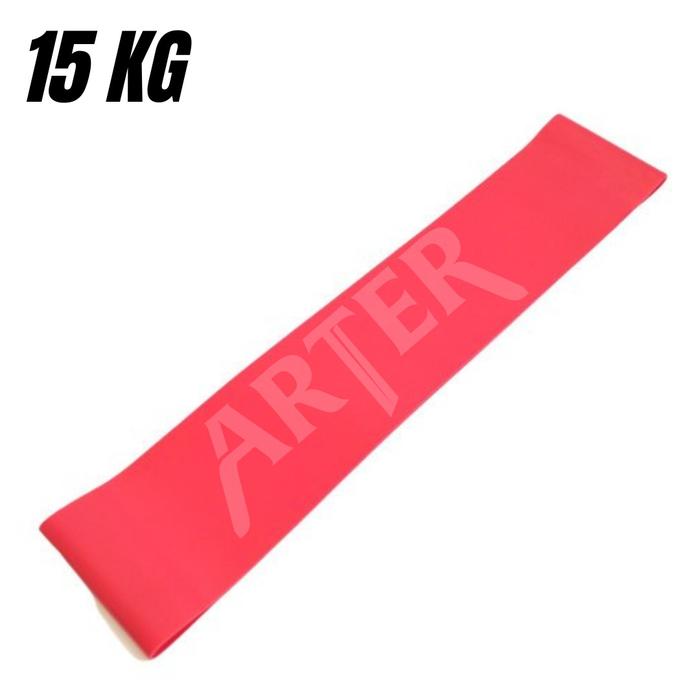 ARTER RESISTANCE BANDS Loop Short Resistant Band Stretch Band Premium Latex - Hijau