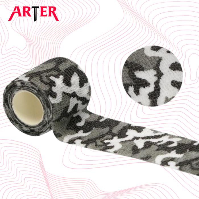 ARTER Finger Tape Gym Adhesive Finger Tape for CrossFit WeightLifting Hyrox Voli Futsal Basket Powerlifting Finger Support Protection - BLACK