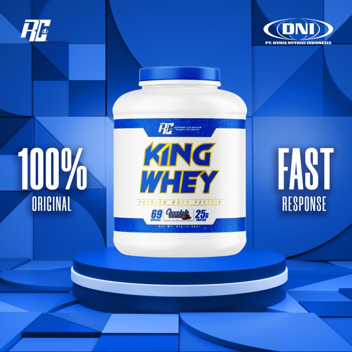 RONNIE COLEMAN KING WHEY 5 LBS  - COOKIES&CREAM