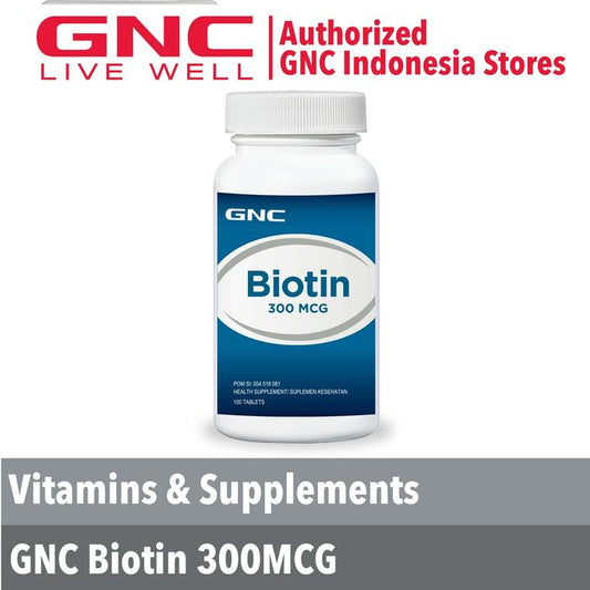 Gnc Biotin 300 - 100 Tablets (255870)