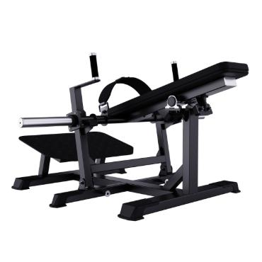 Hip thruts white belt machine plate loaded DHZ A608 alat fitness iport dhz fitness