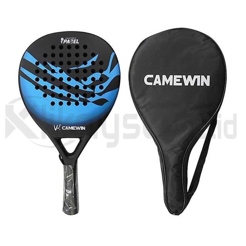 Camewin Padel Racket Tenis Soft EVA Carbon Tennis Raket Paddle Dewasa