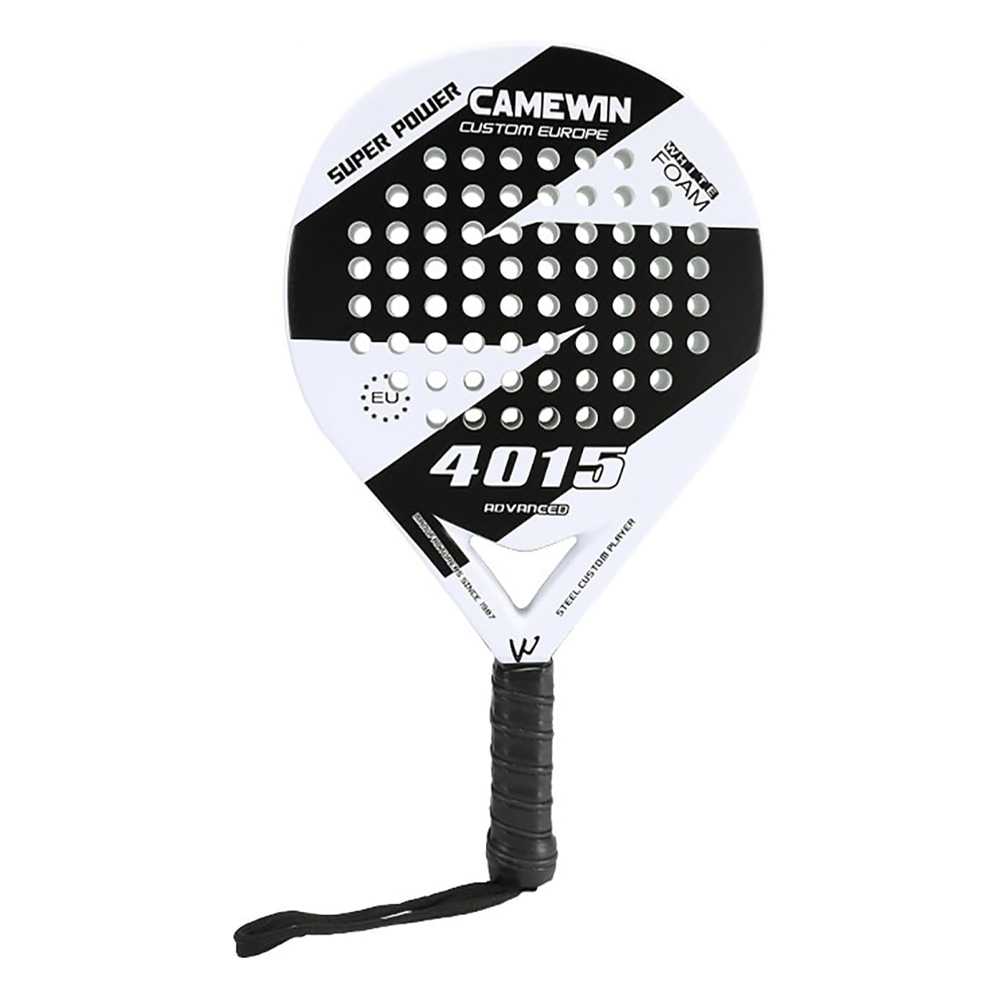 CWIN Raket Padel Round Carbon Glass Fiber 3.8cm Thickness 360g - 4015