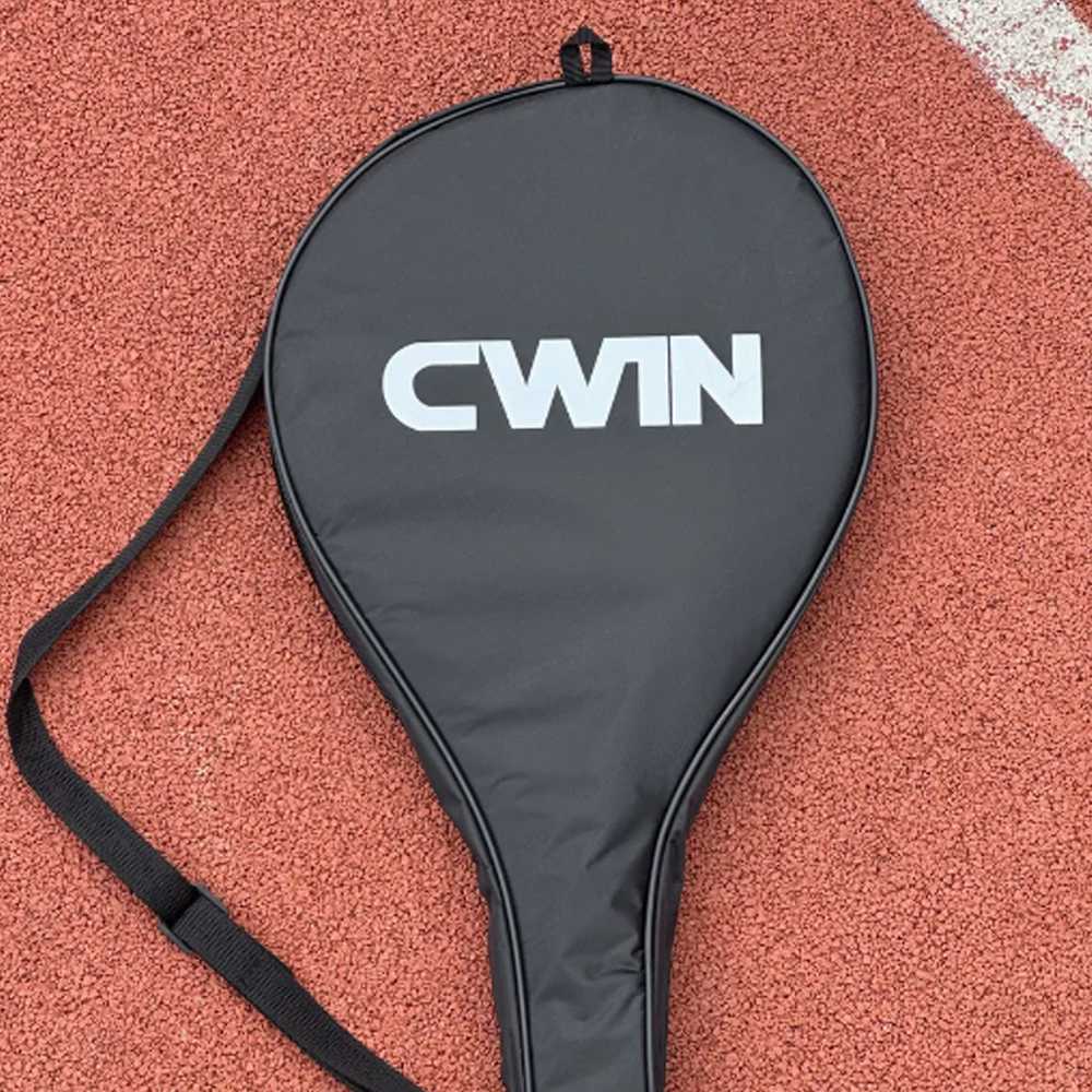 CWIN Raket Padel Round Carbon Glass Fiber 3.8cm Thickness 360g - 4015