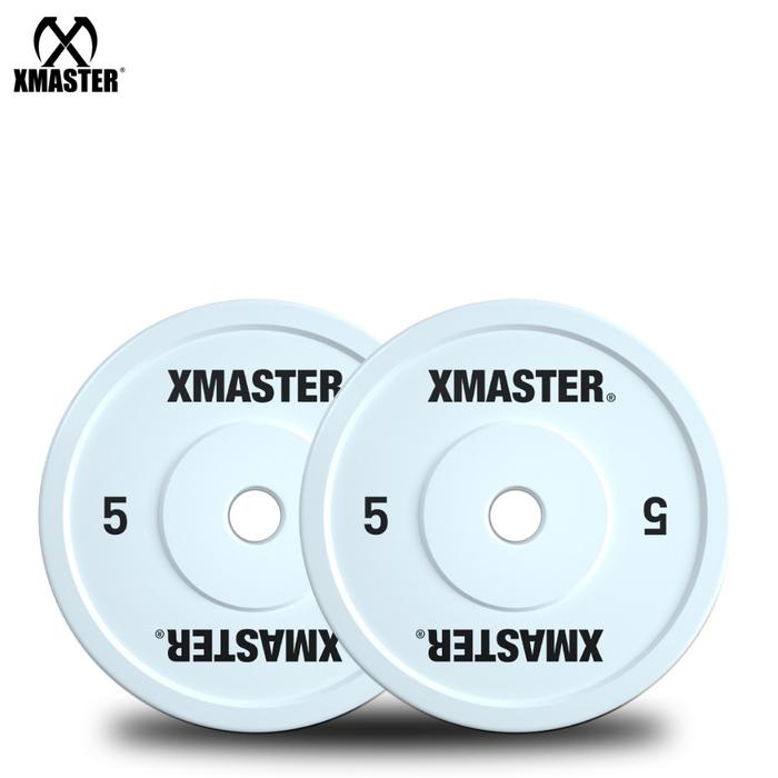XMASTER Technique Plate Diameter 450mm Weightlifting Fitness gym CrossFit Training ROGUE ELEIKO - 2.5kg Sepasang