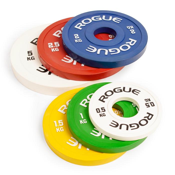 ROGUE IWF Change Plate Original gym Weight Plate Fitness CrossFit Weightlifting  Powerlifting ELEIKO - 0,5KG for pair