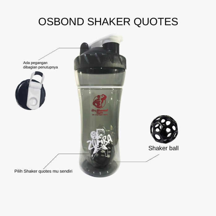 SMART SHAKER 800 ML - BLACK DNI