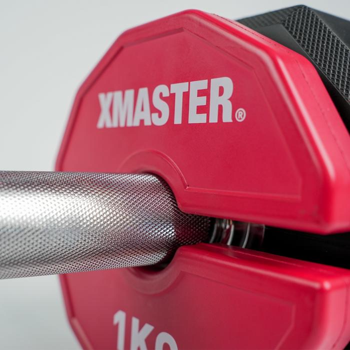 XMASTER Change Plate 0.5kg 1kg – Piringan Tambahan Dumbbell & Barbell Gym | Beban Tambahan I  Add-On - 0.25kg Sepasang