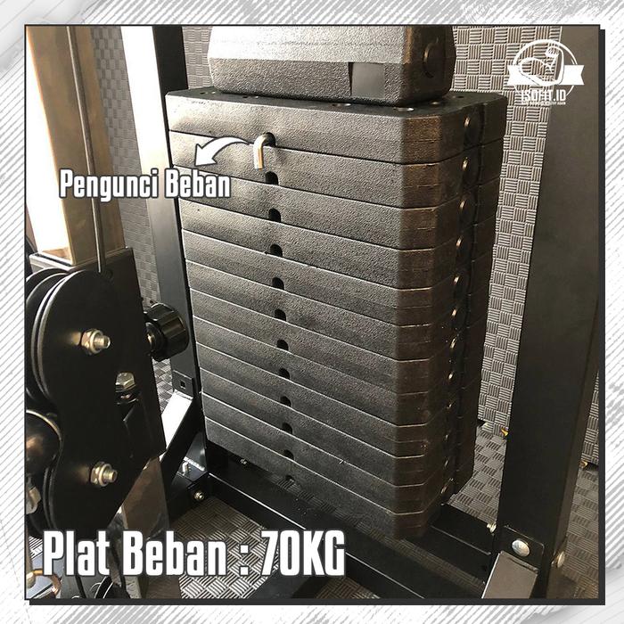 Multifunction Gym Bird Trainer Power Kinetic Cross Cable / Alat Gym Pelatihan Dayung Otot Tangan