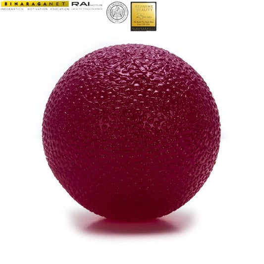 Kettler Round Gell Ball 60mm Clear Burgundy 122-000