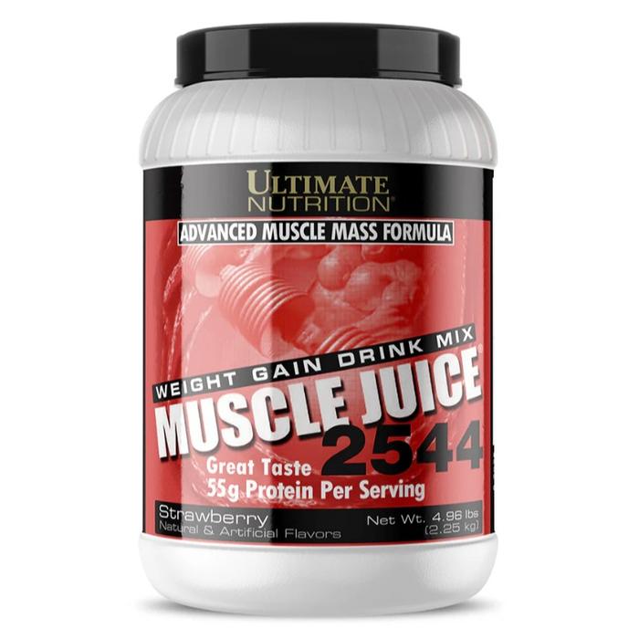 Paket Bundling Ultimate Nutrition Creatine Monohydrate Biovolumizing x Muscle Juice 2544, 4,96lb suplemen fitness / suplemen gym / suplemen protein penambah massa otot - Chocolate