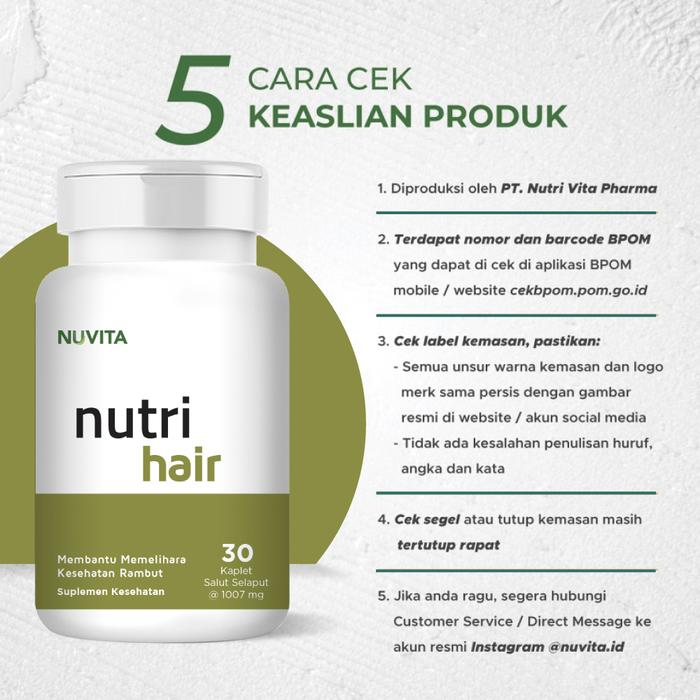 Nuvita Nutri Hair - 30 Kaplet