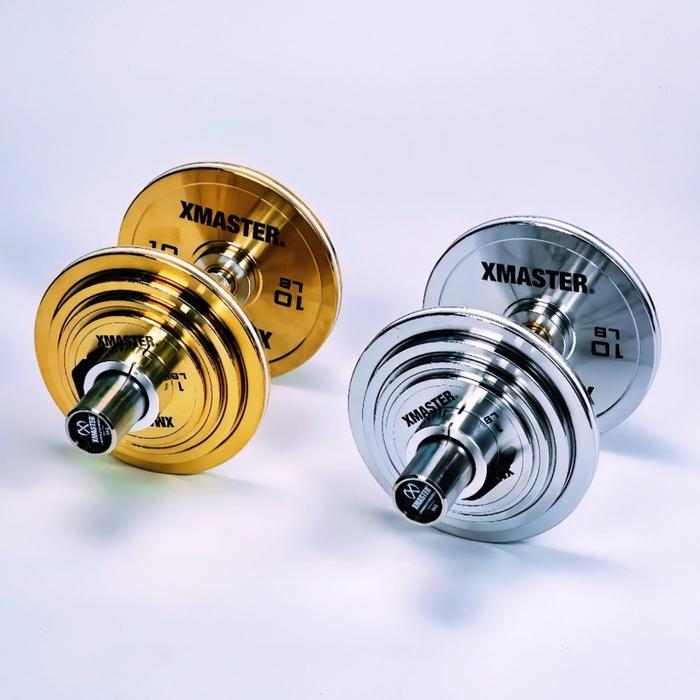 XMASTER Calibrated Steel Powerlifting Change Plate berat 0.25/0.5/1.25/2.5/5/10/15/20/25kg Chromed IPF standard Strength ROGUE ELEIKO - 0.25KG for pair