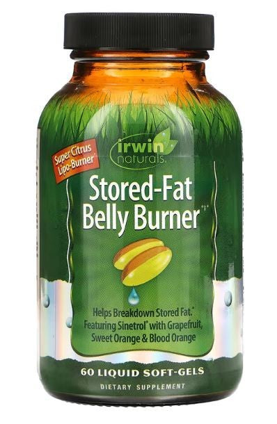 Irwin Naturals Stored Fat Belly Burner 60 SoftGels Pembakar Lemak