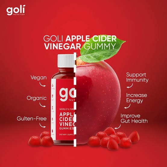 Goli Apple Cider Vinegar Gummy Isi 60