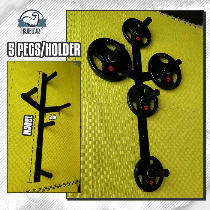 Foldable Pull Up & Squat Rack Climbing Frame / Multifunction Wall Mounted Squat Rack / Squat Rack Lipat Minimalis - HFCR03 DIP BAR