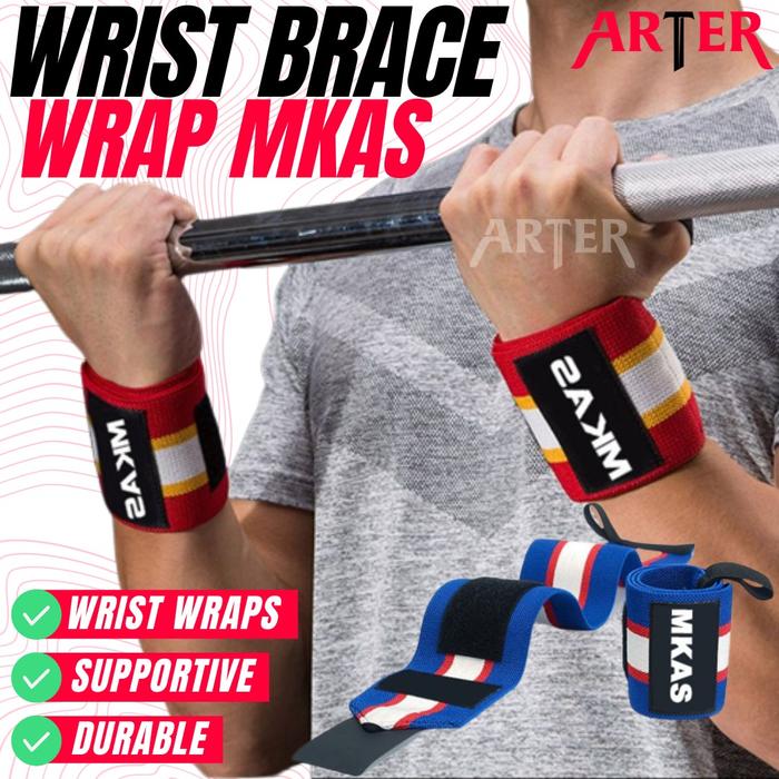 ARTER WRISTBAND HEAVY DUTY SUPPORT WRIST WRAP STRAP PERGELANGAN TANGAN - Fresh Green