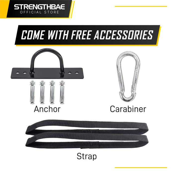 Battle Rope STRENGTHBAE Gym Ropes Tali Climbing 9 12 15 m 9m 12m 15m - 15m