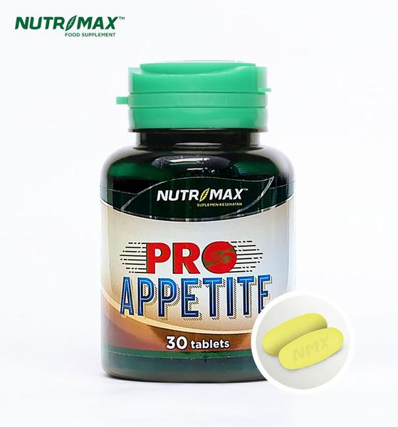 Nutrimax Pro Appetite Menjaga Kesehatan Pencernaan Lambung Temulawak Membantu Mengoptimalkan pencernaan